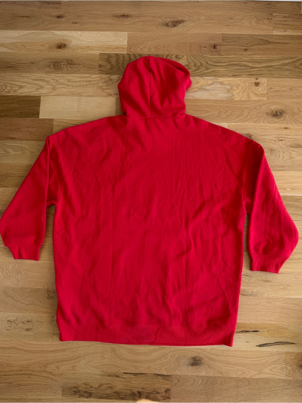 YITTY Red Oversized Hooded Sweatshirt - Size 2X - Picture 7 of 10
